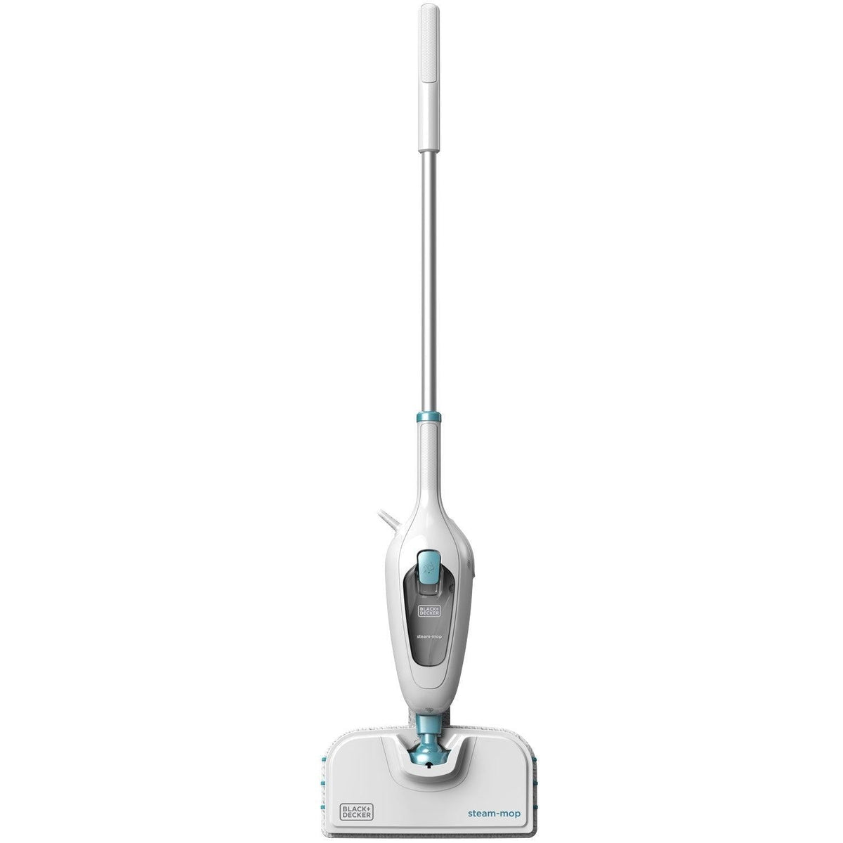 Black &amp; Decker 1300W Steam Mop - White &amp; Blue | FSM13E1-GB from DID Electrical - guaranteed Irish, guaranteed quality service. (6890771939516)