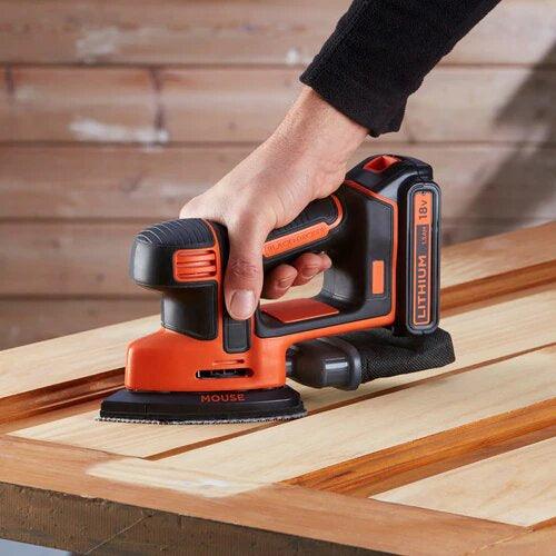 Black &amp; Decker 18V Lithium-Ion Cordless Mouse Detail Sander | BDCDS18-GB (7096609898684)