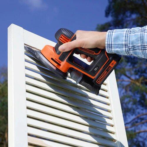 Black &amp; Decker 18V Lithium-Ion Cordless Mouse Detail Sander | BDCDS18-GB (7096609898684)