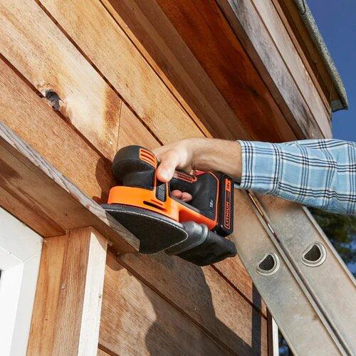 Black &amp; Decker 18V Lithium-Ion Cordless Mouse Detail Sander | BDCDS18-GB (7096609898684)