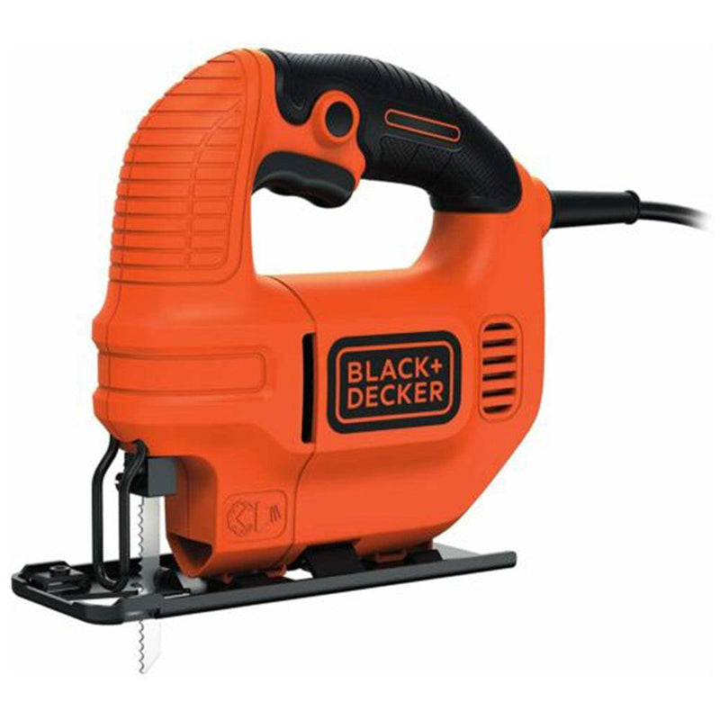 Black & Decker 400W Compact Jigsaw with Blade - Black & Orange | KS501-GB from DID Electrical - guaranteed Irish, guaranteed quality service. (6890906943676)