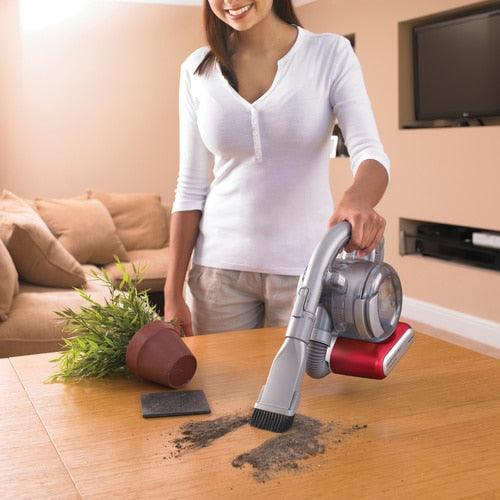 Black & Decker Flexi Dustbuster Cordless Handheld Vacuum Cleaner - Grey & Red (7268273848508)