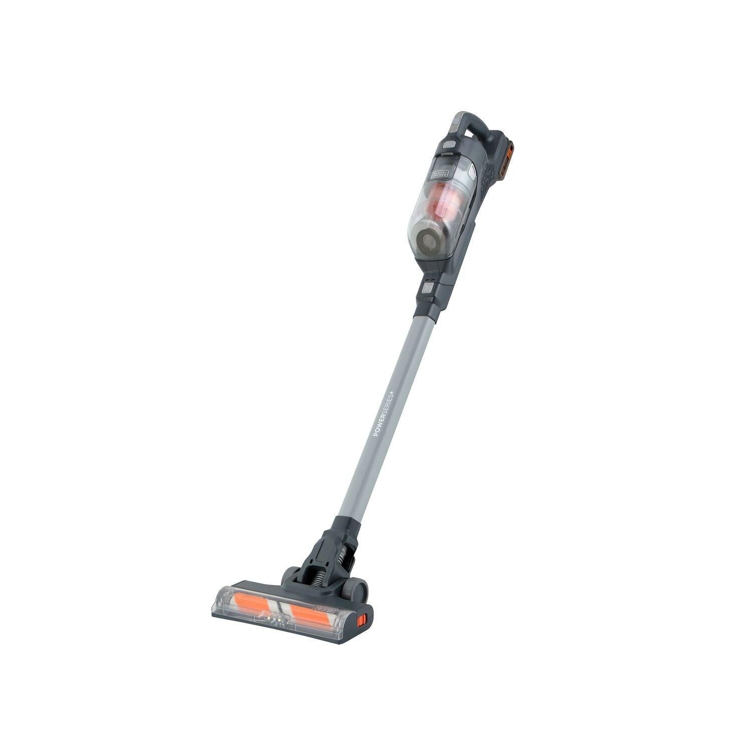 Black & Decker PowerSeries+ 20V MAX Cordless Stick Vacuum Cleaner - Grey & Orange | BHFEA18D1-GB (7307646828732)
