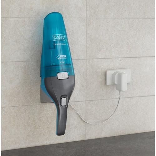 Black + Decker Wet and Dry Dustbuster Handheld Vacuum Cleaner - Blue &amp; Grey (7216363503804)