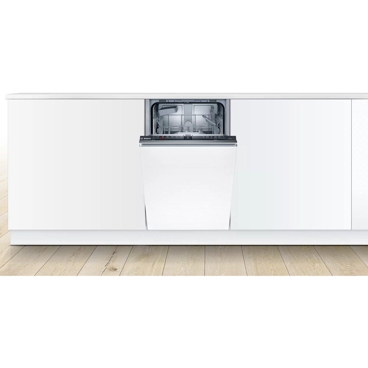 Bosch 45CM Serie 2 Fully Integrated Slimline Dishwasher - White | SPV2HKX39G from DID Electrical - guaranteed Irish, guaranteed quality service. (6977495400636)