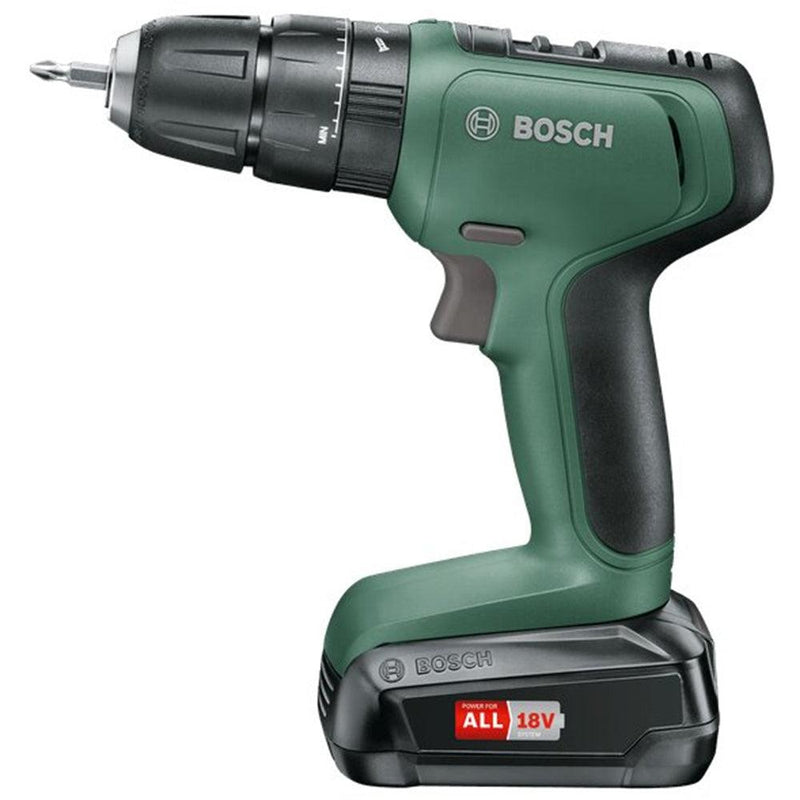 Bosch Cordless Two-speed Combination Drill - Green | UVRSLIMP18215 from DID Electrical - guaranteed Irish, guaranteed quality service. (6977539440828)