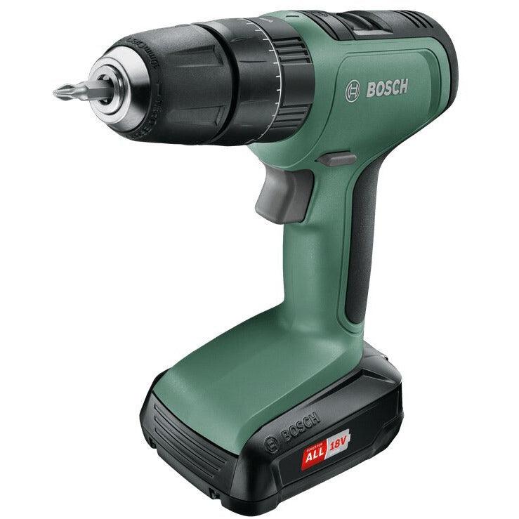 Bosch Cordless Two-speed Combination Drill - Green | UVRSLIMP18215 from DID Electrical - guaranteed Irish, guaranteed quality service. (6977539440828)
