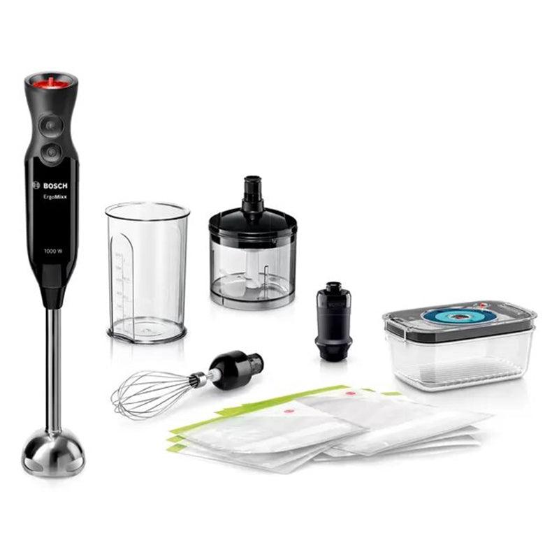 Bosch ErgoMixx 1000 W Hand Blender - Black | MS6CB61V5G from DID Electrical - guaranteed Irish, guaranteed quality service. (6977550221500)