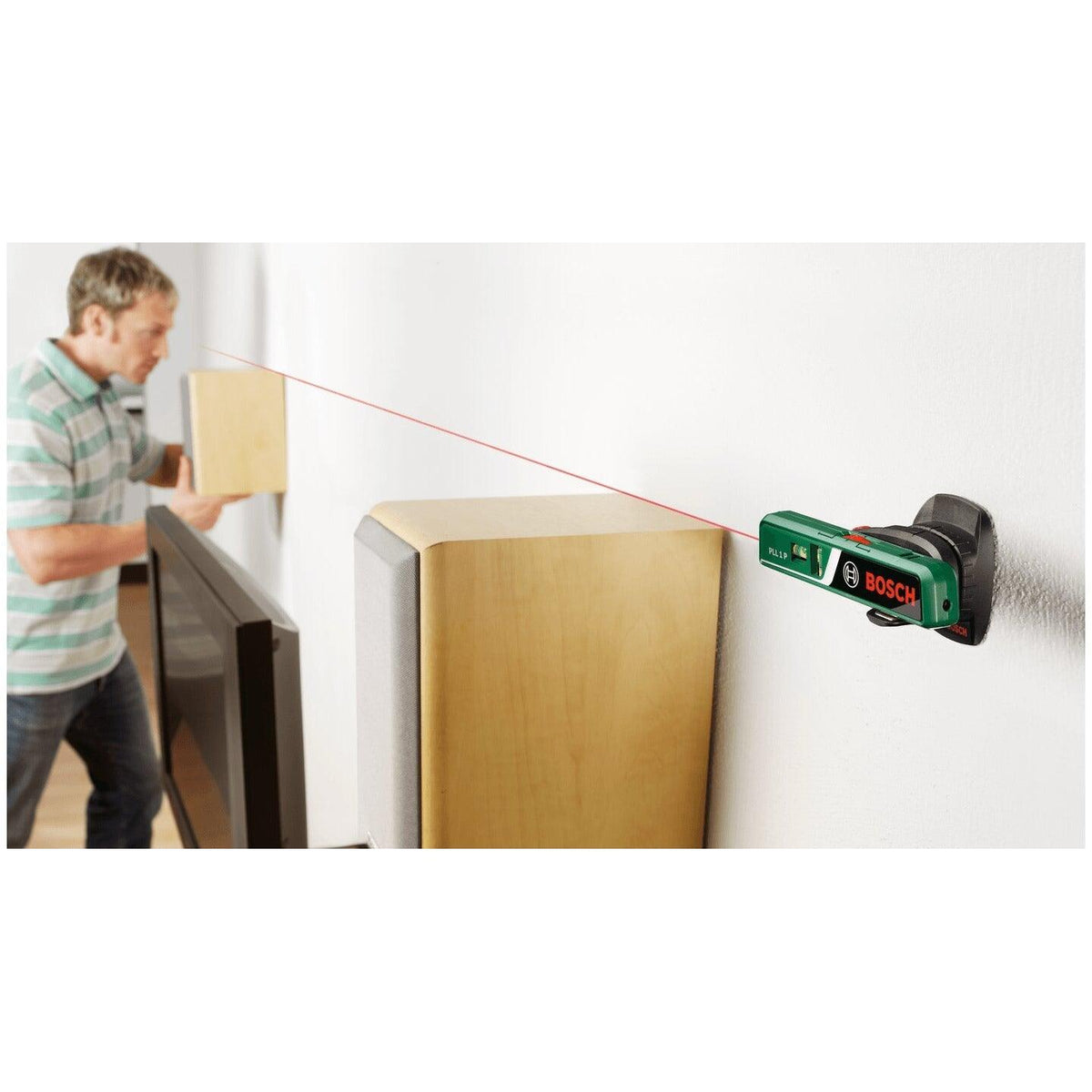 Bosch PLL 1 P Laser Spirit Level - Green | 0603663300 from DID Electrical - guaranteed Irish, guaranteed quality service. (6977566736572)