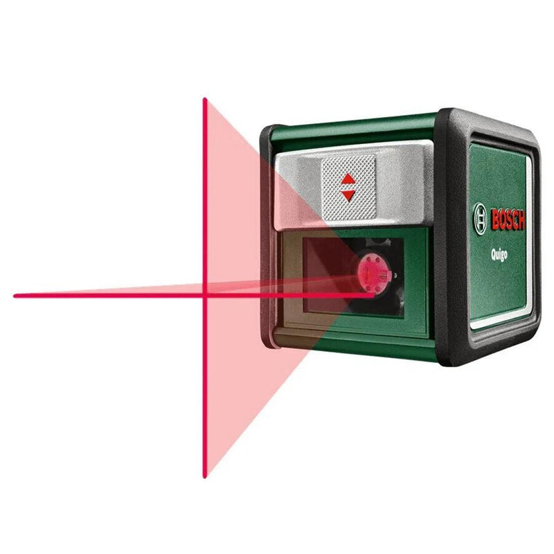 Bosch Quigo Cross Line Laser - Green | 0603663500 from DID Electrical - guaranteed Irish, guaranteed quality service. (6977565491388)