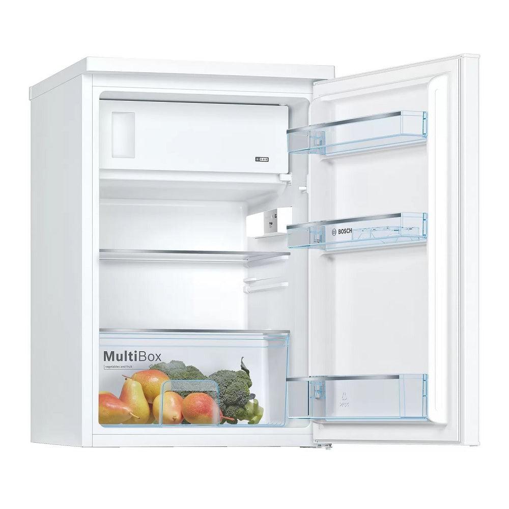 Bosch Serie 2 120L Table Top Larder Fridge with Ice Box - White | KTL15NWFAG from DID Electrical - guaranteed Irish, guaranteed quality service. (6977653539004)