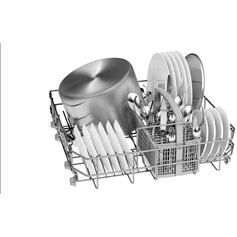 Bosch Serie 2 60cm Freestanding Dishwasher - Silver Inox | SMS2ITI41G from DID Electrical - guaranteed Irish, guaranteed quality service. (6977721237692)