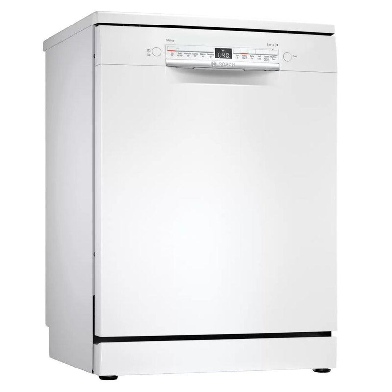 Bosch Serie 2 60CM Freestanding Dishwasher - White | SMS2HVW66G from DID Electrical - guaranteed Irish, guaranteed quality service. (6977669431484)