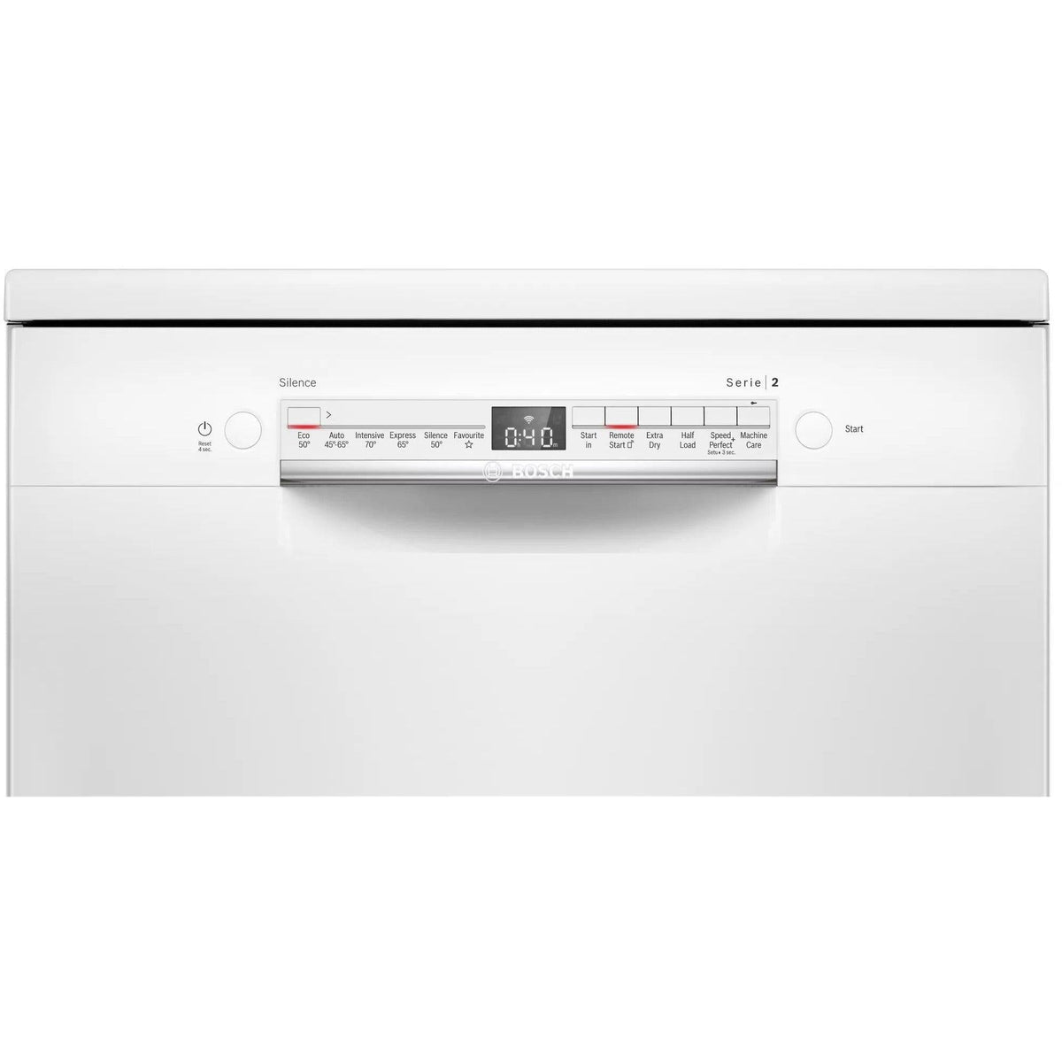 Bosch Serie 2 60CM Freestanding Dishwasher - White | SMS2HVW66G from DID Electrical - guaranteed Irish, guaranteed quality service. (6977669431484)