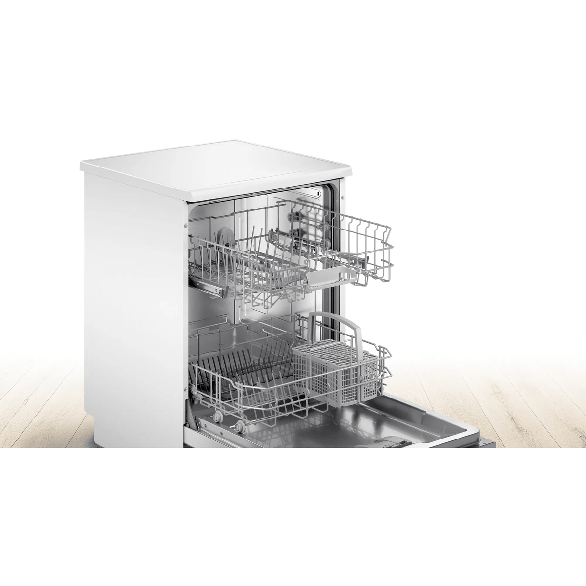 Bosch dishwasher online freestanding white