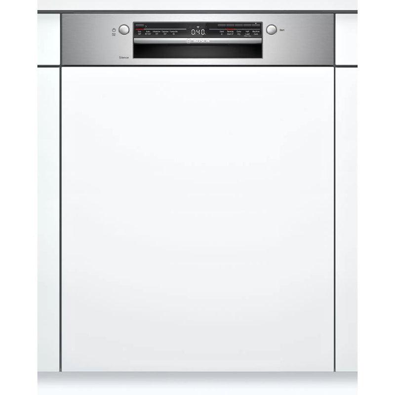 Bosch Serie 2 60cm Semi Integrated Standard Dishwasher - Stainless Steel | SMI2ITS33G (7240823832764)