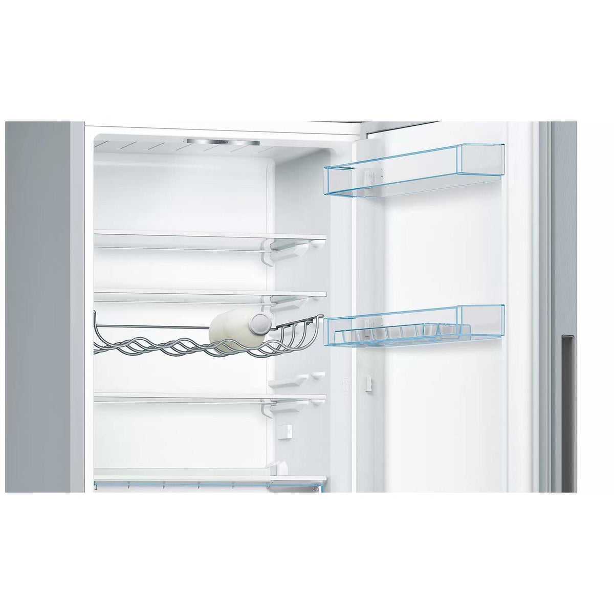 Bosch Serie 4 289L Freestanding Fridge Freezer - Stainless Steel | KGV33VLEAG from DID Electrical - guaranteed Irish, guaranteed quality service. (6977694761148)