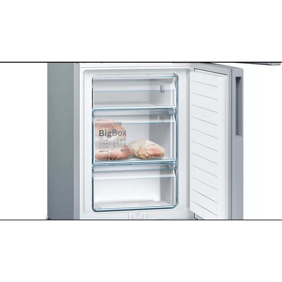 Bosch Serie 4 343L Free-Standing Fridge Freezer - Stainless Steel | KGV39VLEAG from DID Electrical - guaranteed Irish, guaranteed quality service. (6977659502780)