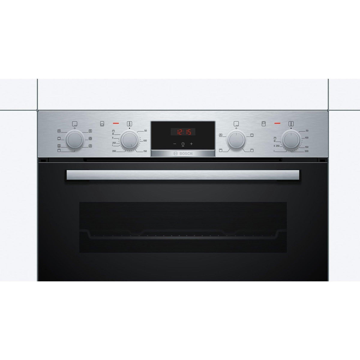 Bosch Serie 4 Built-In Electric Double Oven - Stainless Steel | MBS533BS0B from DID Electrical - guaranteed Irish, guaranteed quality service. (6890787012796)