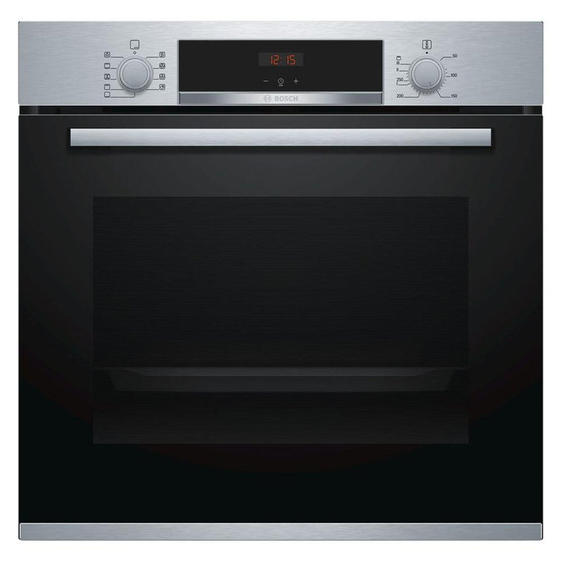 Bosch Serie 4 Built-In Multifunction Electric Single Oven - Stainless Steel | HBS534BS0B from DID Electrical - guaranteed Irish, guaranteed quality service. (6977414496444)