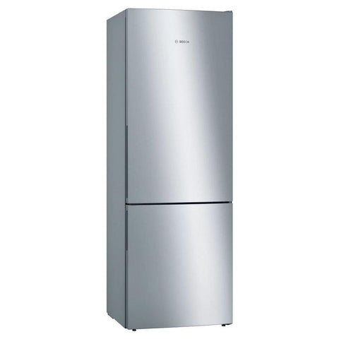Bosch Serie 6 Low Frost Freestanding Fridge Freezer - Inox | KGE49AICAG