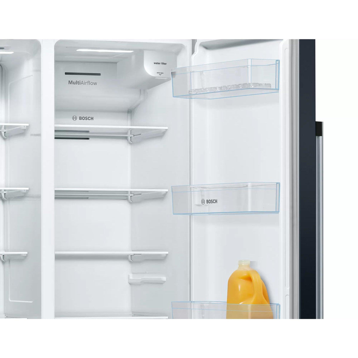 Bosch Serie 6 562L American Side by Side Fridge Freezer - Black | KAD93VBFPG from DID Electrical - guaranteed Irish, guaranteed quality service. (6977658159292)