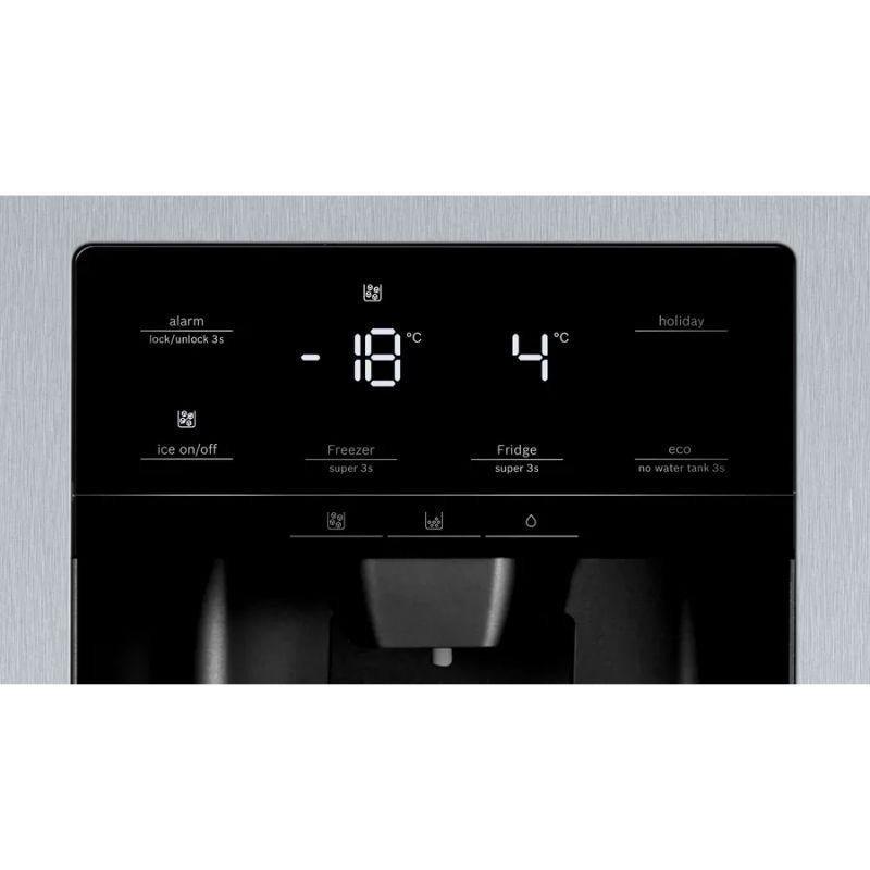 Bosch Serie 6 562L No Frost American Fridge Freezer - Stainless Steel | KAI93VIFPG from DID Electrical - guaranteed Irish, guaranteed quality service. (6977658486972)