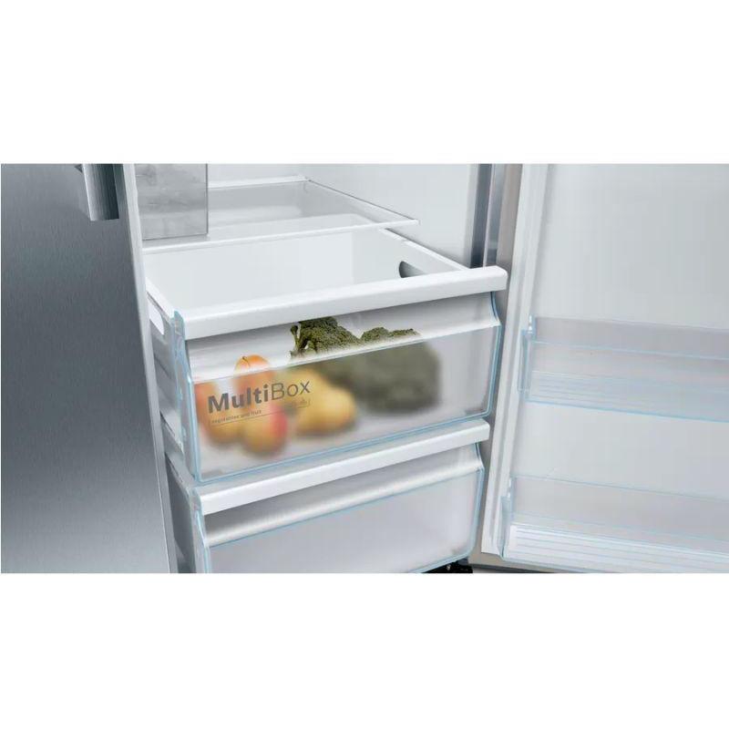 Bosch Serie 6 562L No Frost American Fridge Freezer - Stainless Steel | KAI93VIFPG from DID Electrical - guaranteed Irish, guaranteed quality service. (6977658486972)