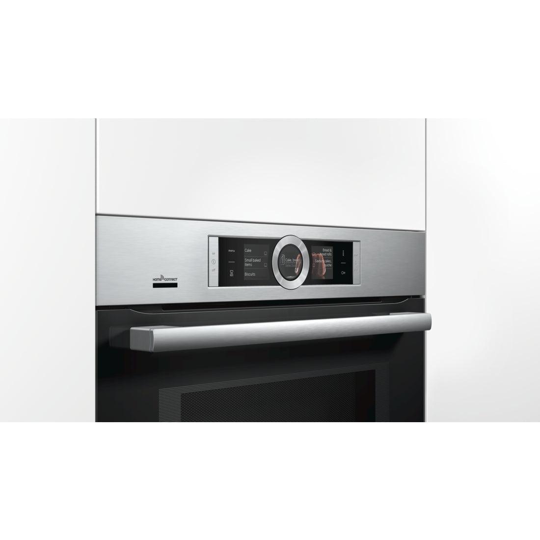 Bosch Serie 8 Built-In Electric Single Oven - Stainless steel | CMG656BS6B from DID Electrical - guaranteed Irish, guaranteed quality service. (6890756636860)