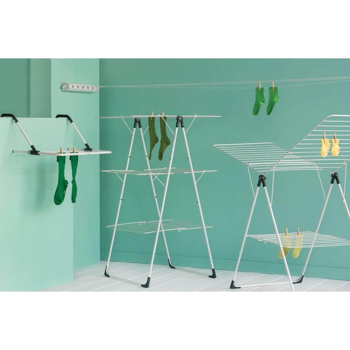 Brabantia 22M Pull-out Drying Lines - White | 385728 from DID Electrical - guaranteed Irish, guaranteed quality service. (6890920542396)