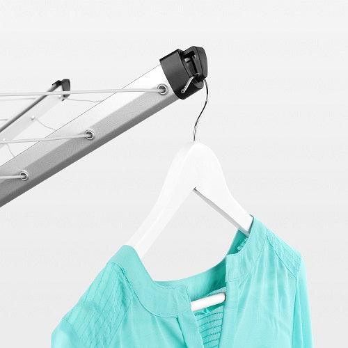 Brabantia 24M WallFix Dryer with Protection Cover - Metallic Grey | 375842 from DID Electrical - guaranteed Irish, guaranteed quality service. (6890920476860)