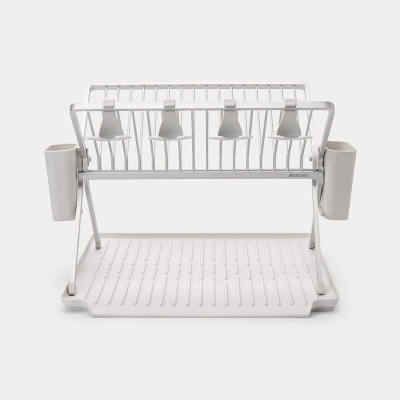 Brabantia SinkSide Foldable Dish Drying Rack - Light Grey | 139444 (7510359605436)