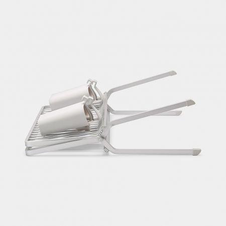Brabantia SinkSide Foldable Dish Drying Rack - Light Grey | 139444 (7510359605436)
