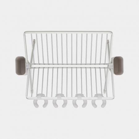 Brabantia SinkSide Foldable Dish Drying Rack - Light Grey | 139444 (7510359605436)