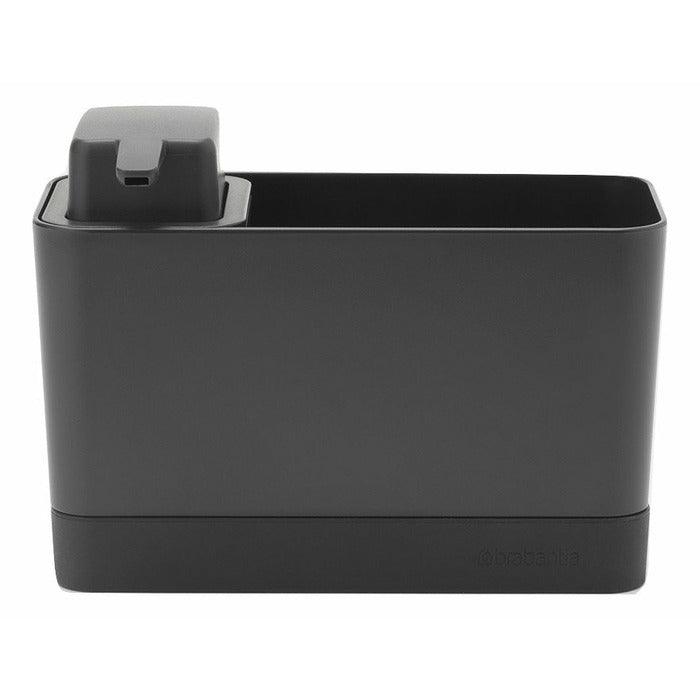 Brabantia SinkSide Sink Organiser with Soap Dispenser Set - Dark Grey | 302602 (7312382066876)