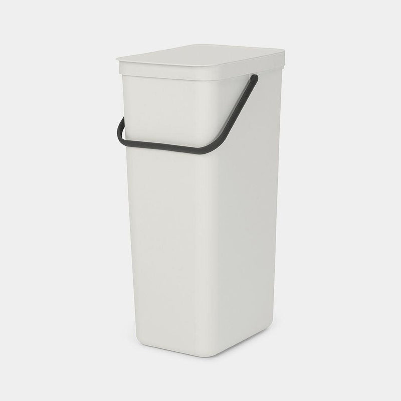 Brabantia Sort & Go 40L Recycle Bin - Light Grey | 214424 (7510326116540)