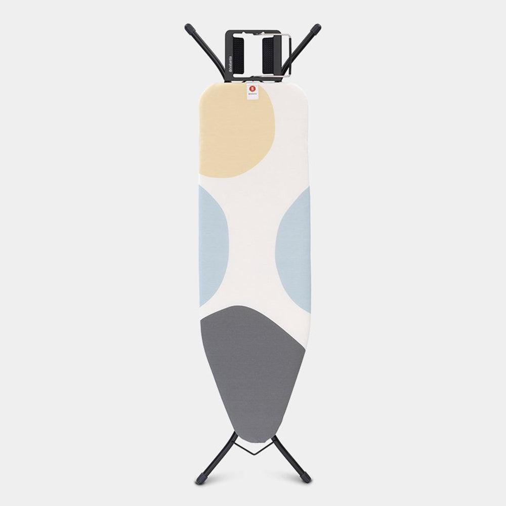 Brabantia Spring Bubbles Ironing Board B 124x38cm - Multi Colour | 134289 from DID Electrical - guaranteed Irish, guaranteed quality service. (6977511751868)