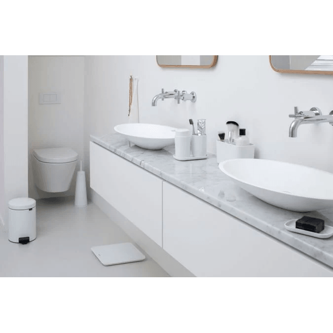 Brabantia Toilet Accessory Set of 3 - White | 280627 (7510350463164)
