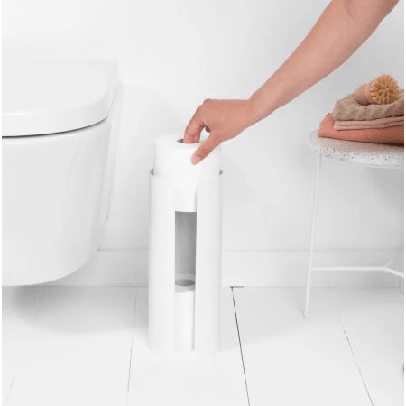 Brabantia Toilet Accessory Set of 3 - White | 280627 (7510350463164)