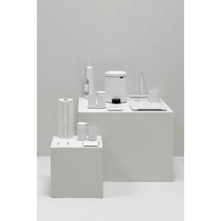 Brabantia Toilet Accessory Set of 3 - White | 280627 (7510350463164)