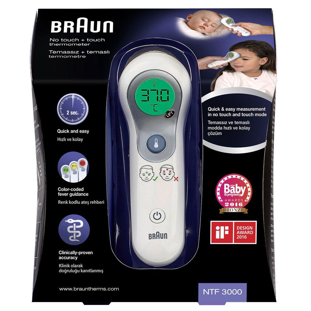12-I_Braun No Touch Plus Forehead Digital Thermometer - White-4 (7424732725436)