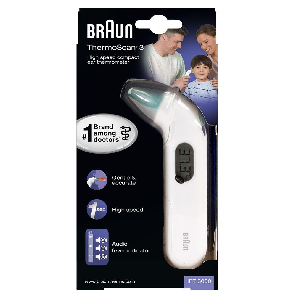 12-M_Braun ThermoScan 3 Infrared Ear Thermometer - White-6 (7424732659900)
