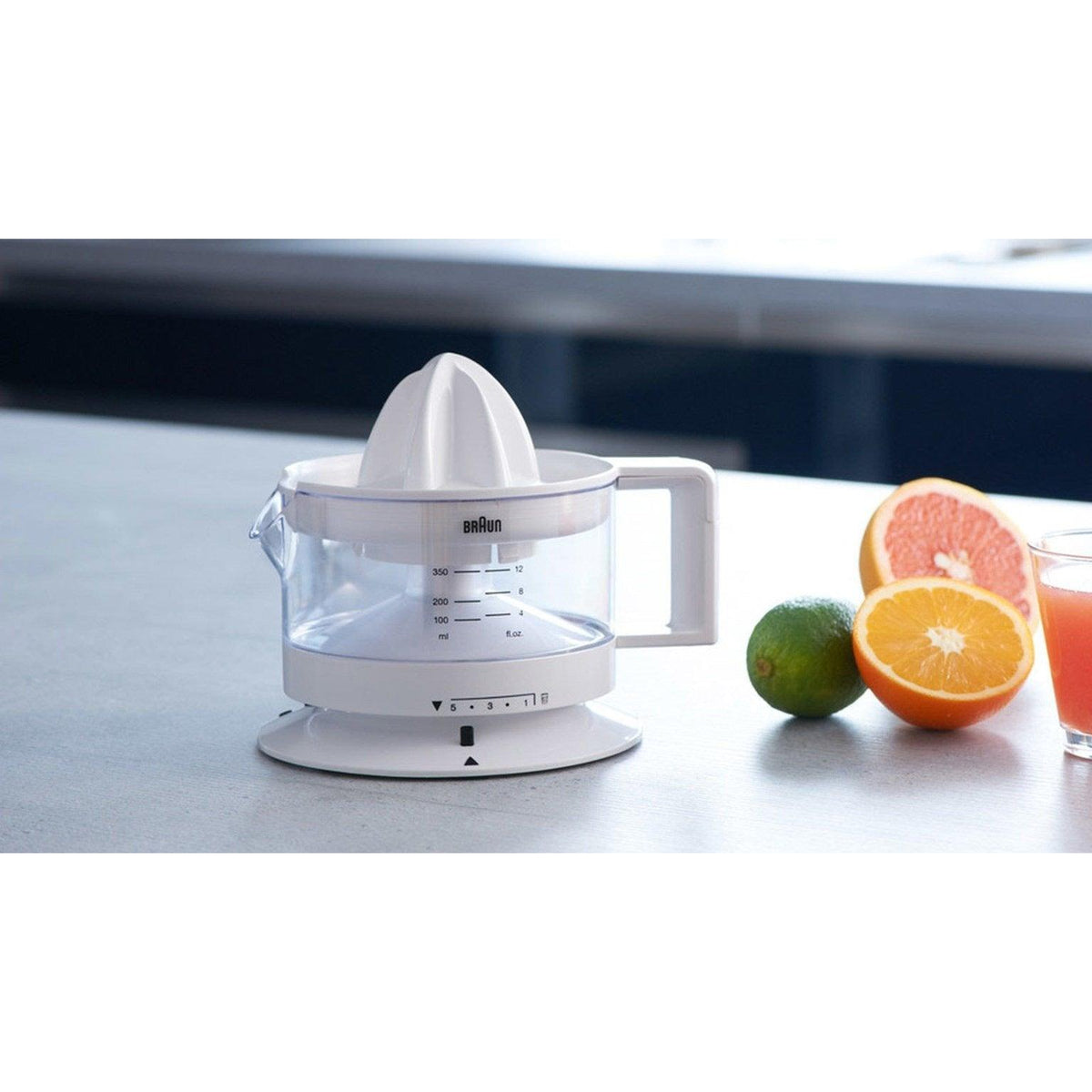 Braun Tribute Collection 20W Citrus Juicer - White | CJ3000 from DID Electrical - guaranteed Irish, guaranteed quality service. (6890746216636)