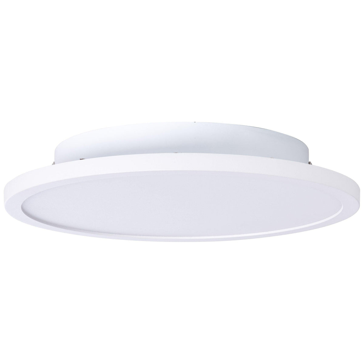 Brilliant 1 Light 12W Buffi LED Ceiling Panel - White | G96883A85 from DID Electrical - guaranteed Irish, guaranteed quality service. (6977603403964)