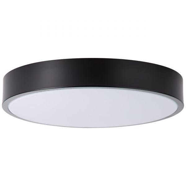 Brilliant 1 Light 12W Slimline LED Ceiling Light - White &amp; Black | G97013/06 from DID Electrical - guaranteed Irish, guaranteed quality service. (6977608483004)