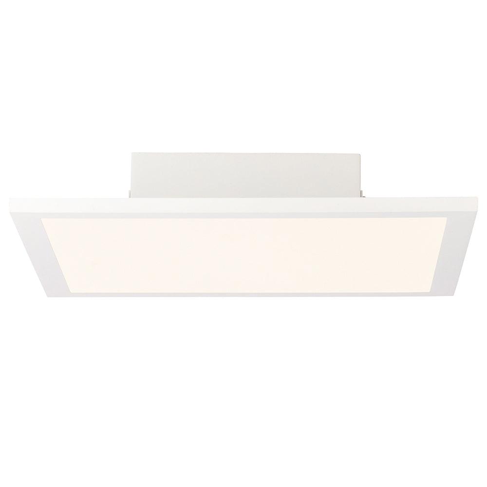Brilliant 1 Light 18W Buffi LED Ceiling Panel - White | G90355A05 from DID Electrical - guaranteed Irish, guaranteed quality service. (6977603502268)