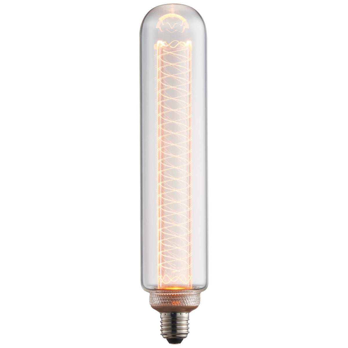Brilliant 1 Light 2.8W LED Decorative Filament Bulb - Transparent &amp; Warm White | 80165 from DID Electrical - guaranteed Irish, guaranteed quality service. (6977610514620)