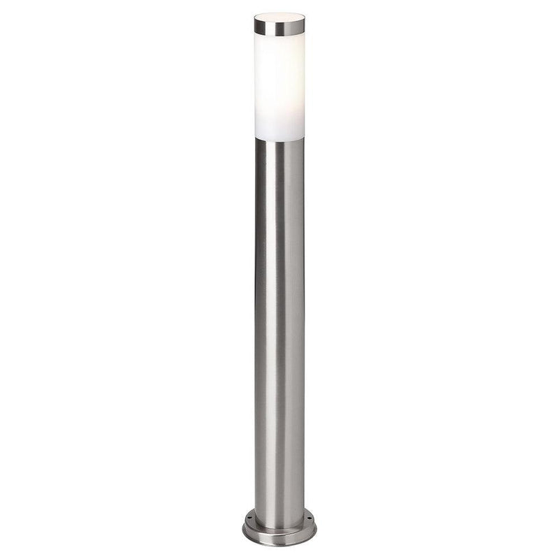 Brilliant 1 Light 20W Chorus Outdoor Floor Lamp - Stainless Steel | 43685/82 from DID Electrical - guaranteed Irish, guaranteed quality service. (6977599144124)