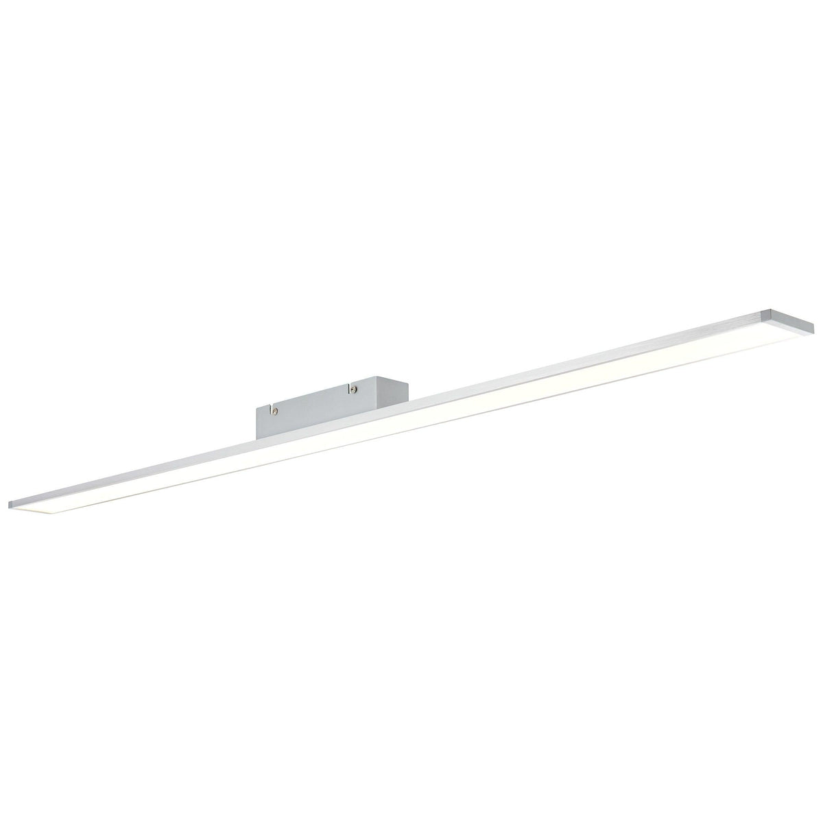 Brilliant 1 Light 22W Entrance LED Ceiling Panel - Aluminium &amp; White | G97026/21 from DID Electrical - guaranteed Irish, guaranteed quality service. (6977609171132)