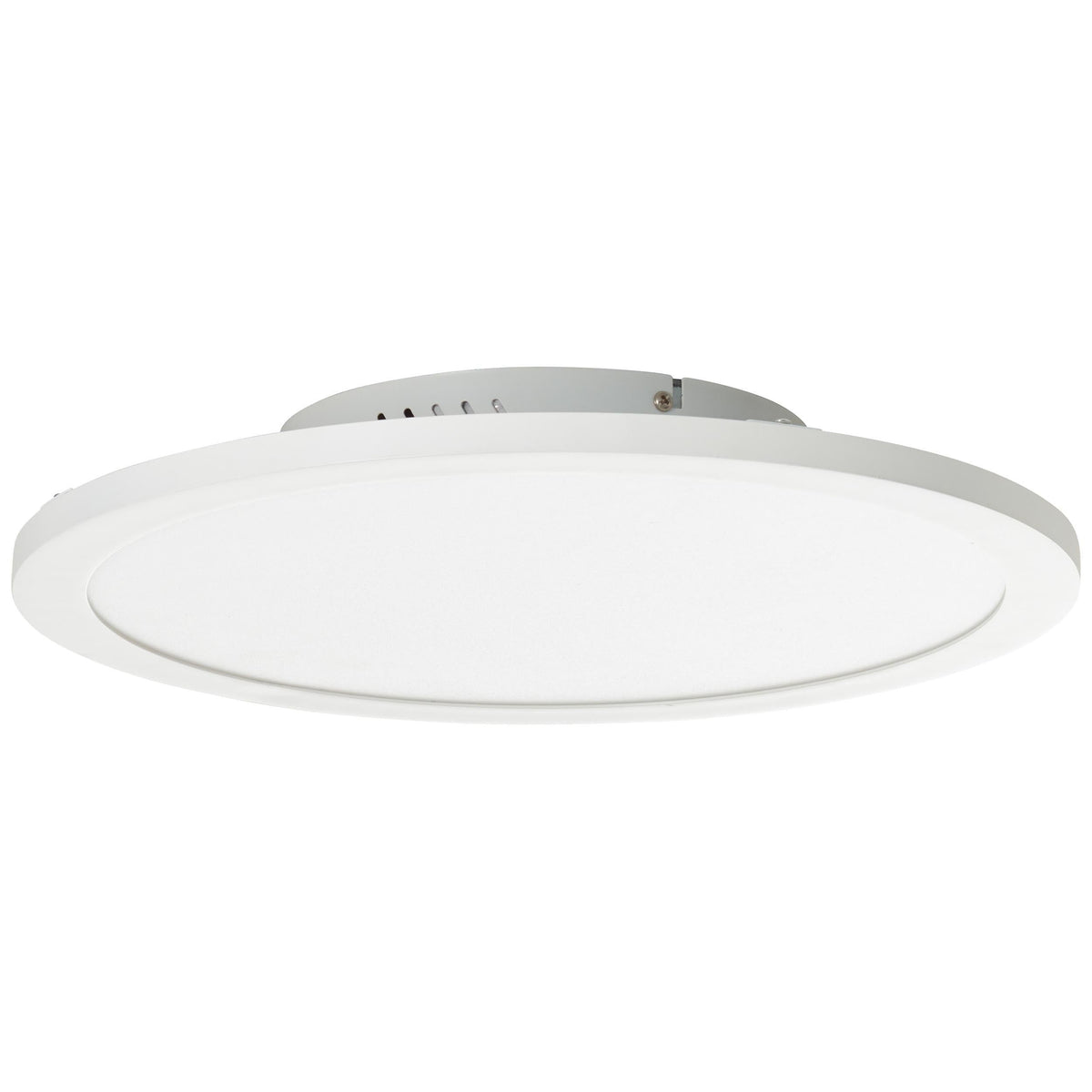 Brilliant 1 Light 24W Abie LED Round Ceiling Panel - White | G97060/05 from DID Electrical - guaranteed Irish, guaranteed quality service. (6977602453692)